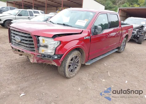 2017 Ford F150 Supercrew z USA, uszkodzony, nr VIN 1FTEW1CFXHFA92754